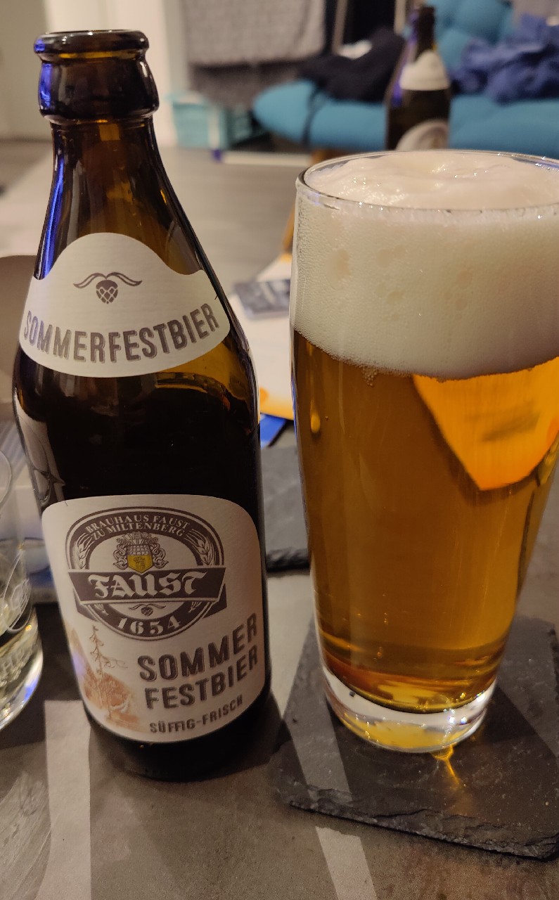 Faust Sommerfestbier, Brauhaus Faust