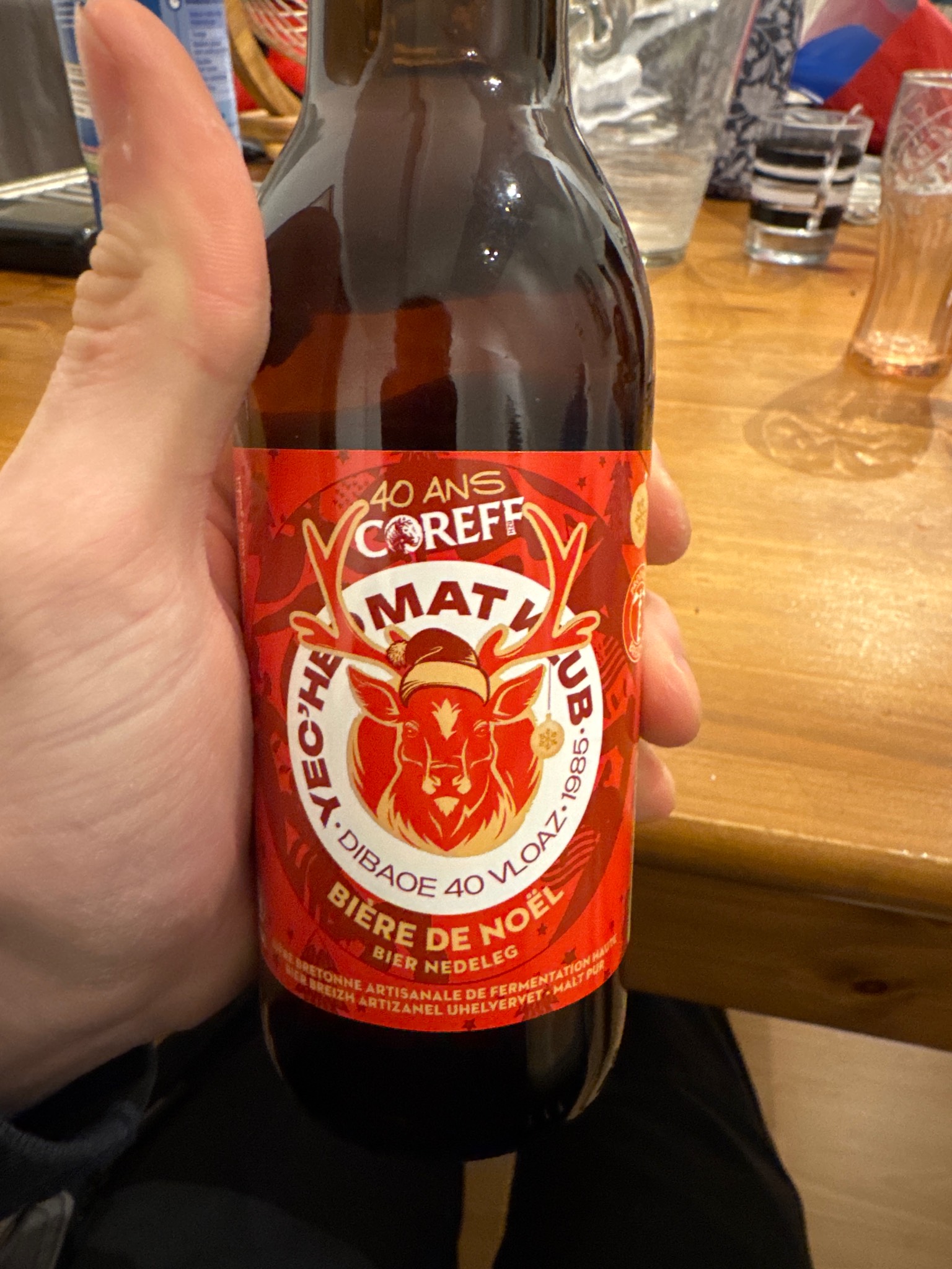 yec'hed mat klub biere de noel, Brasserie Coreff