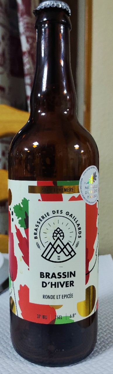 Brassin D'Hiver, Brasserie Des Gaillards