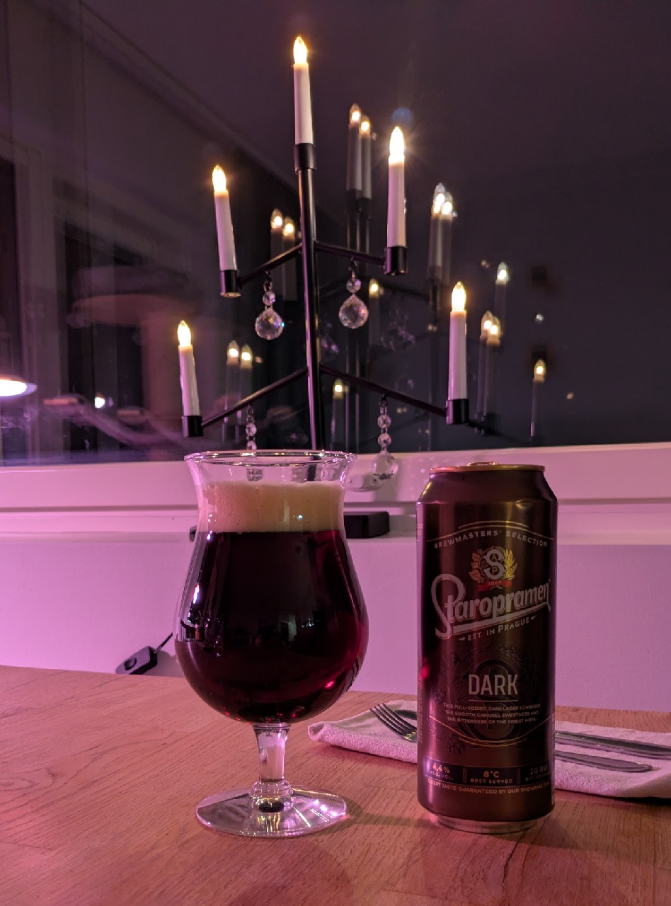 Staropramen Černý / Dark, Czech Republic