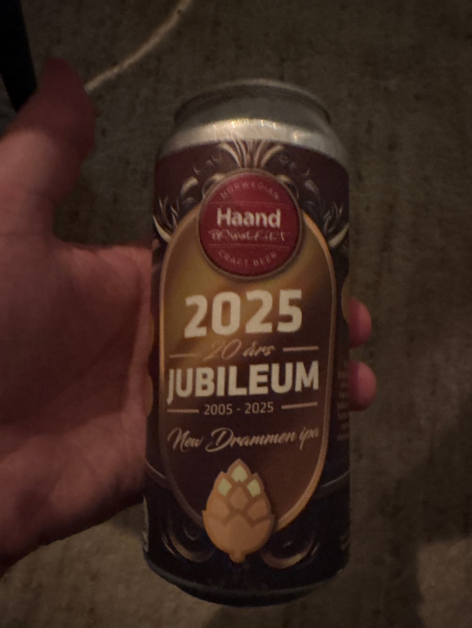 Jubileum 2025 new drammen ipa, Haandbryggeriet AS