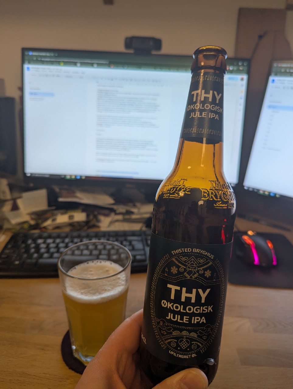 Thy Økologisk Jule IPA, Thisted Bryghus