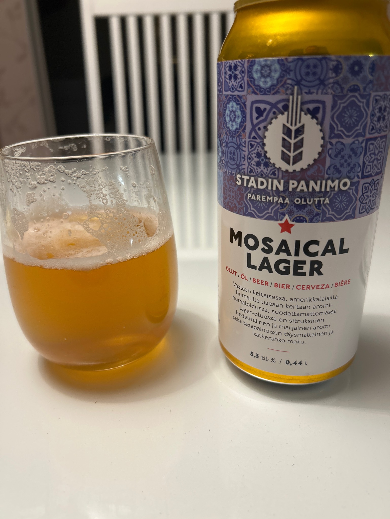 Stadin Mosaical Lager, Vakka-Suomen Panimo