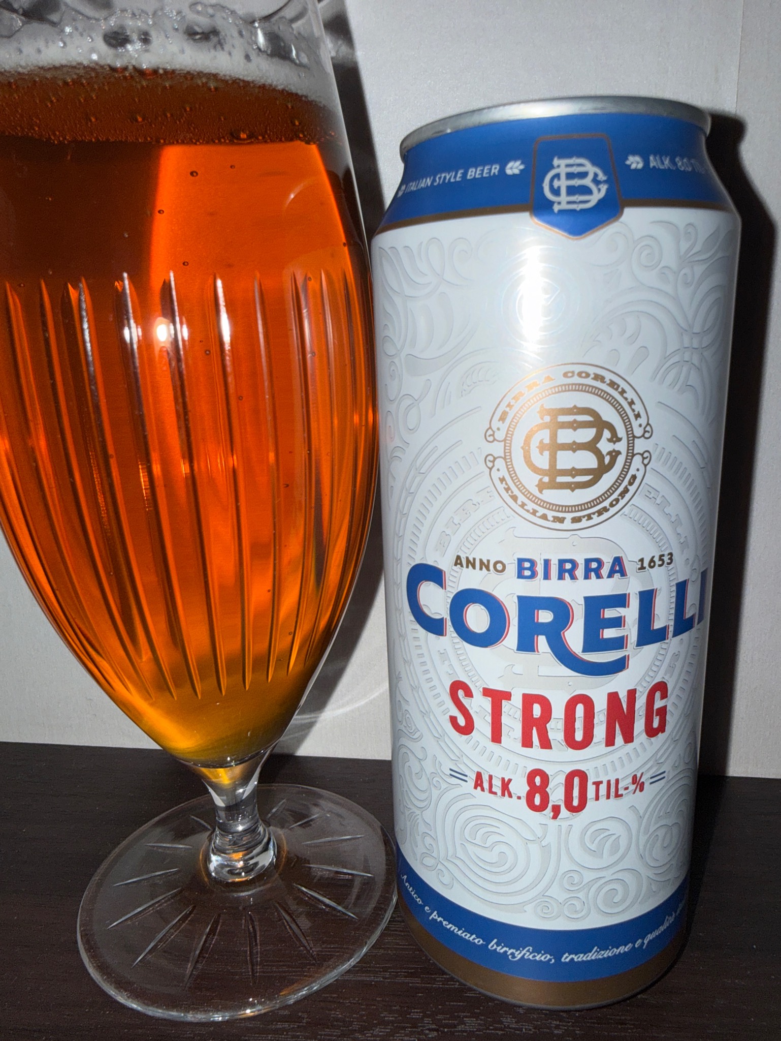 Birra Corelli Forte, Spain