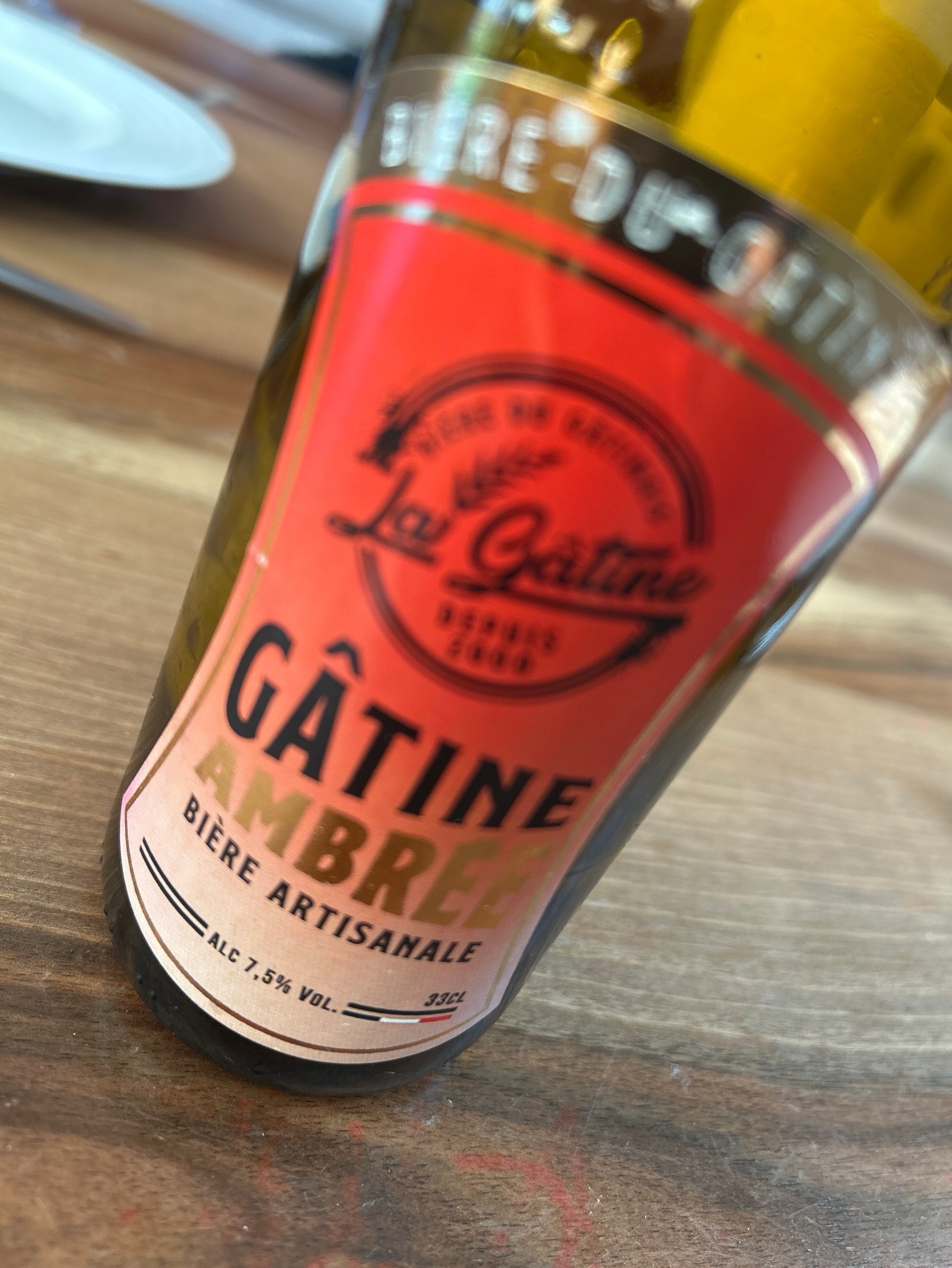 La Gâtine Ambrée, Bière La Gâtine