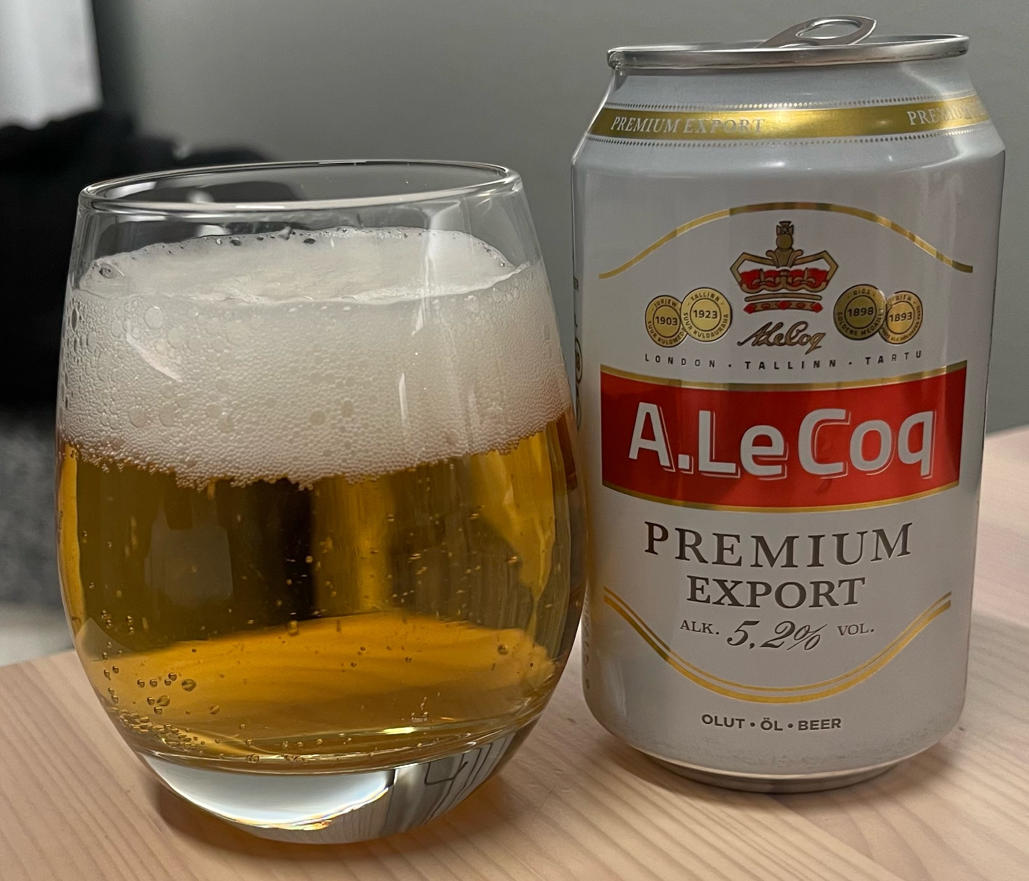 A. Le Coq Premium Export, Estonia