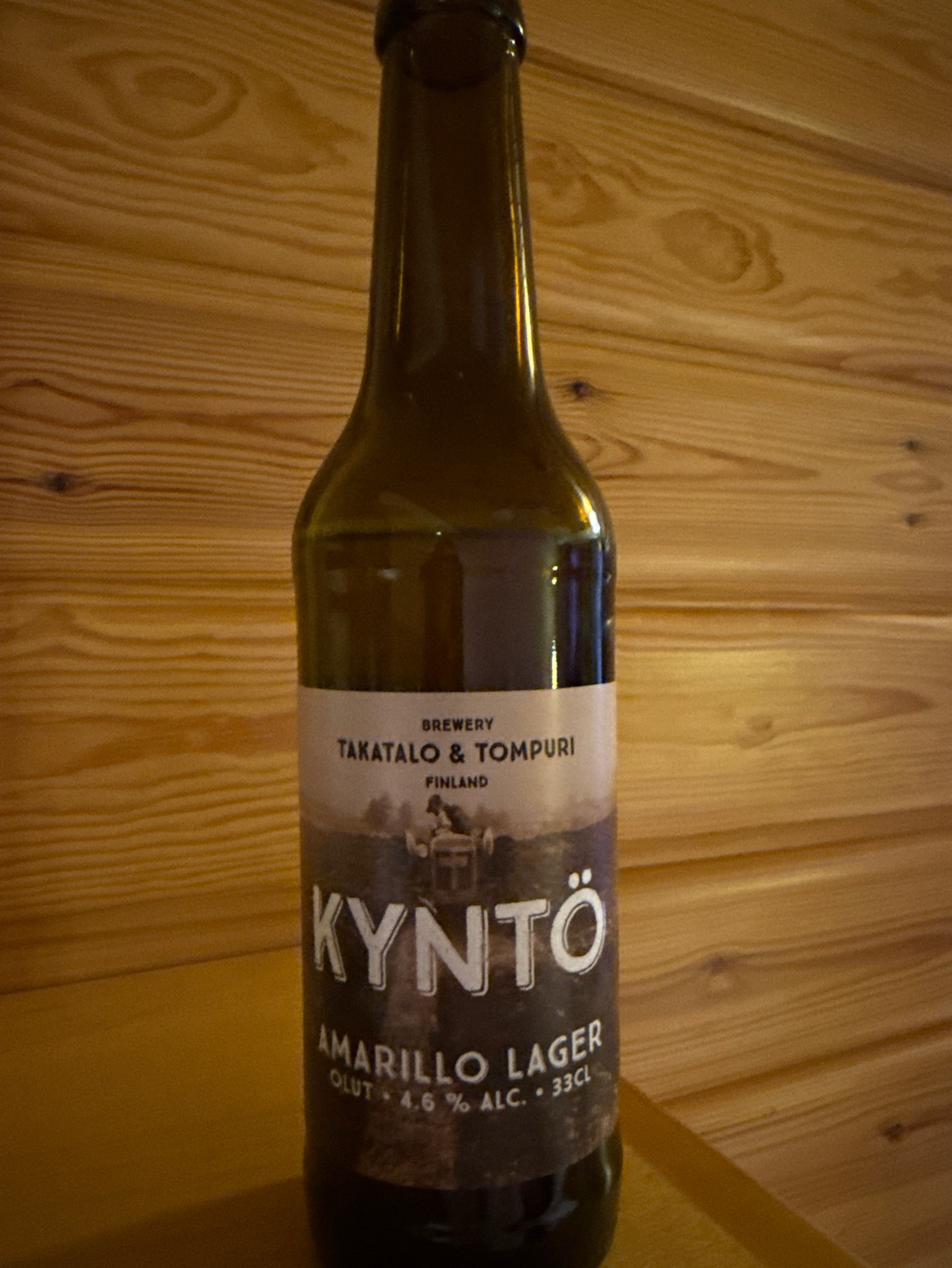 Kyntö Amarillo Lager, Takatalo & Tompuri Brewery