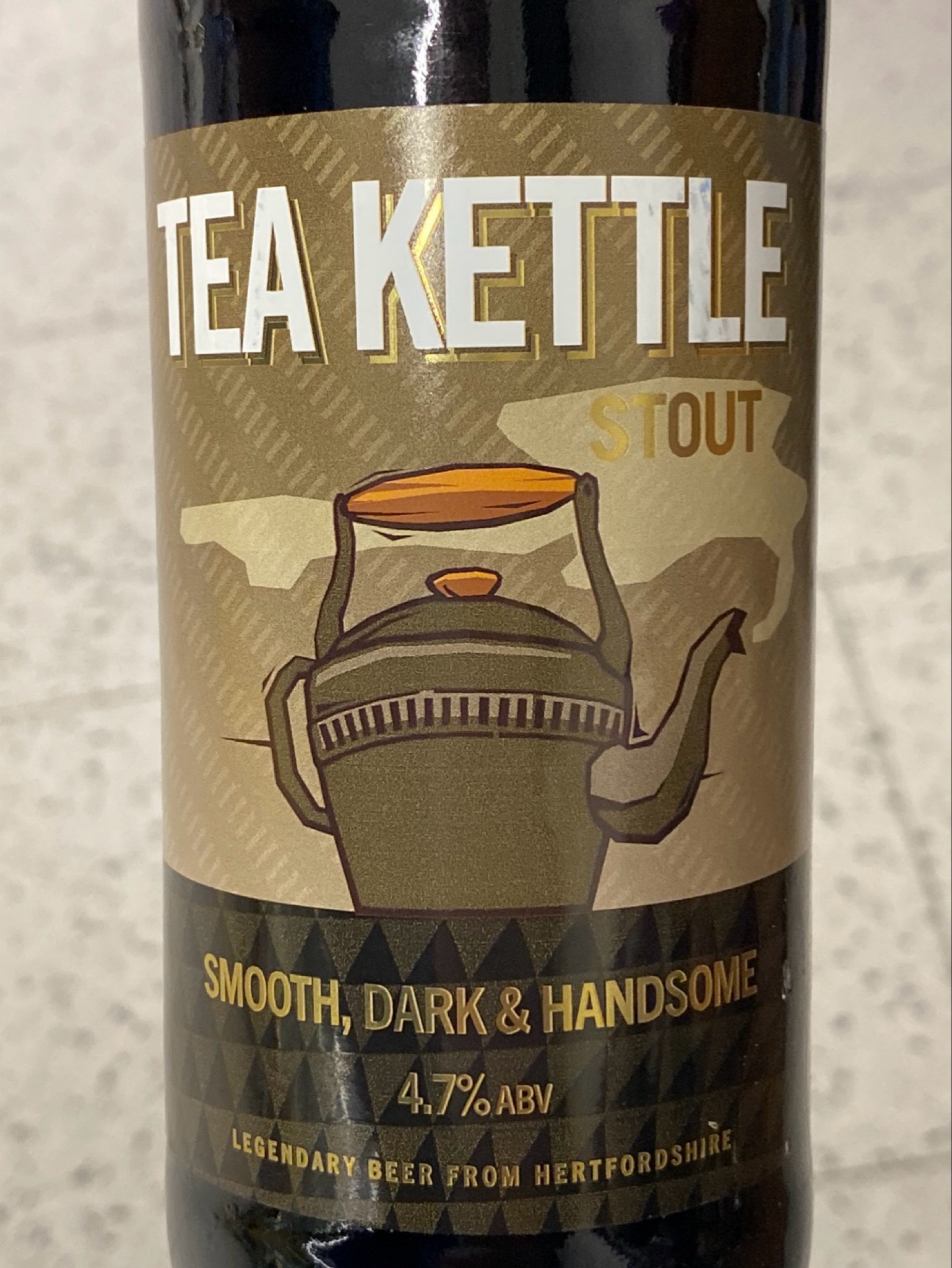 Tea Kettle Stout, Tring Brewery