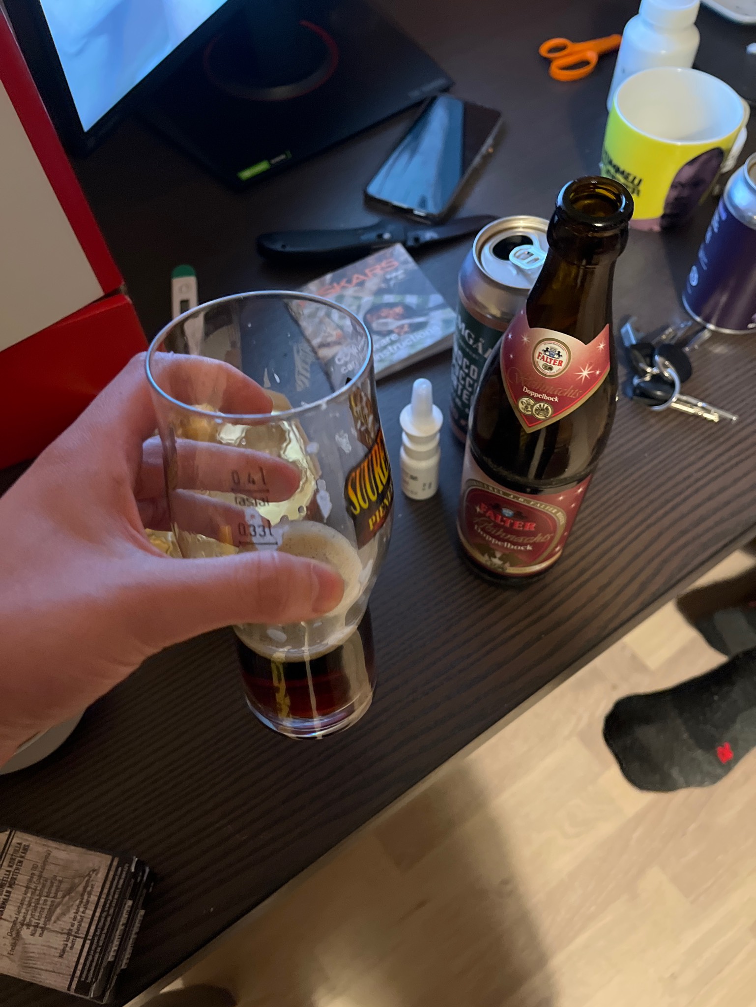 Falter Weihnachts Doppelbock, Privatbrauerei J.B. Falter Regen KG