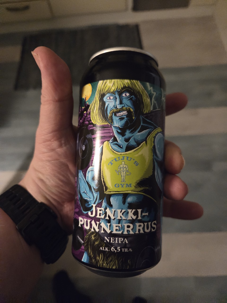 Jenkkipunnerrus, Finland