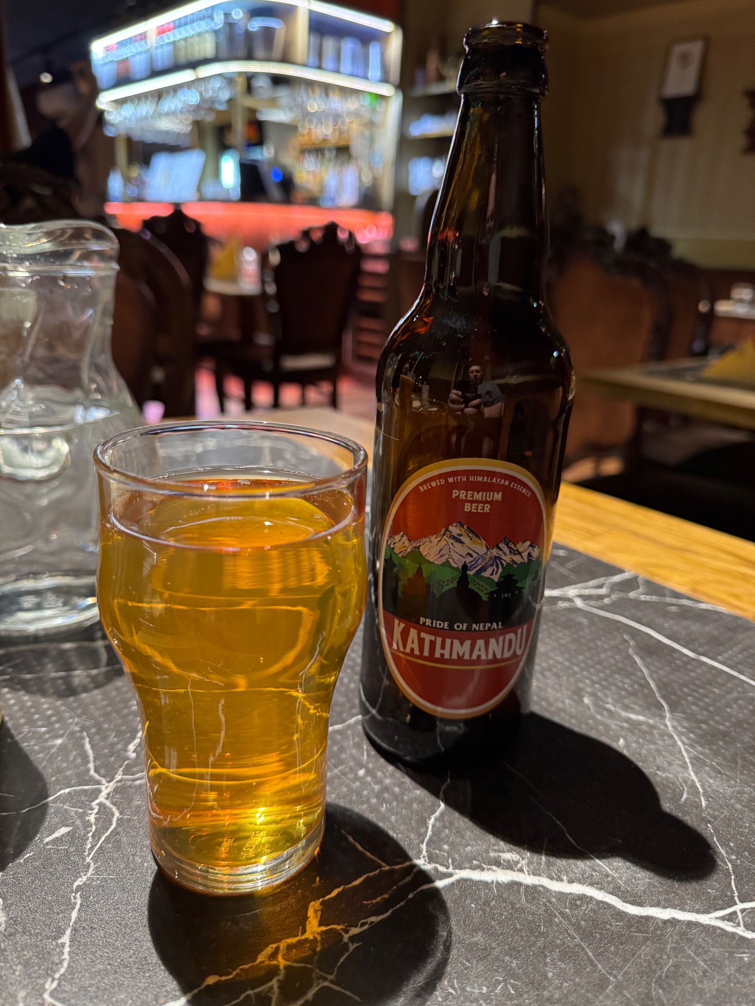 Kathmandu Premium Beer, England