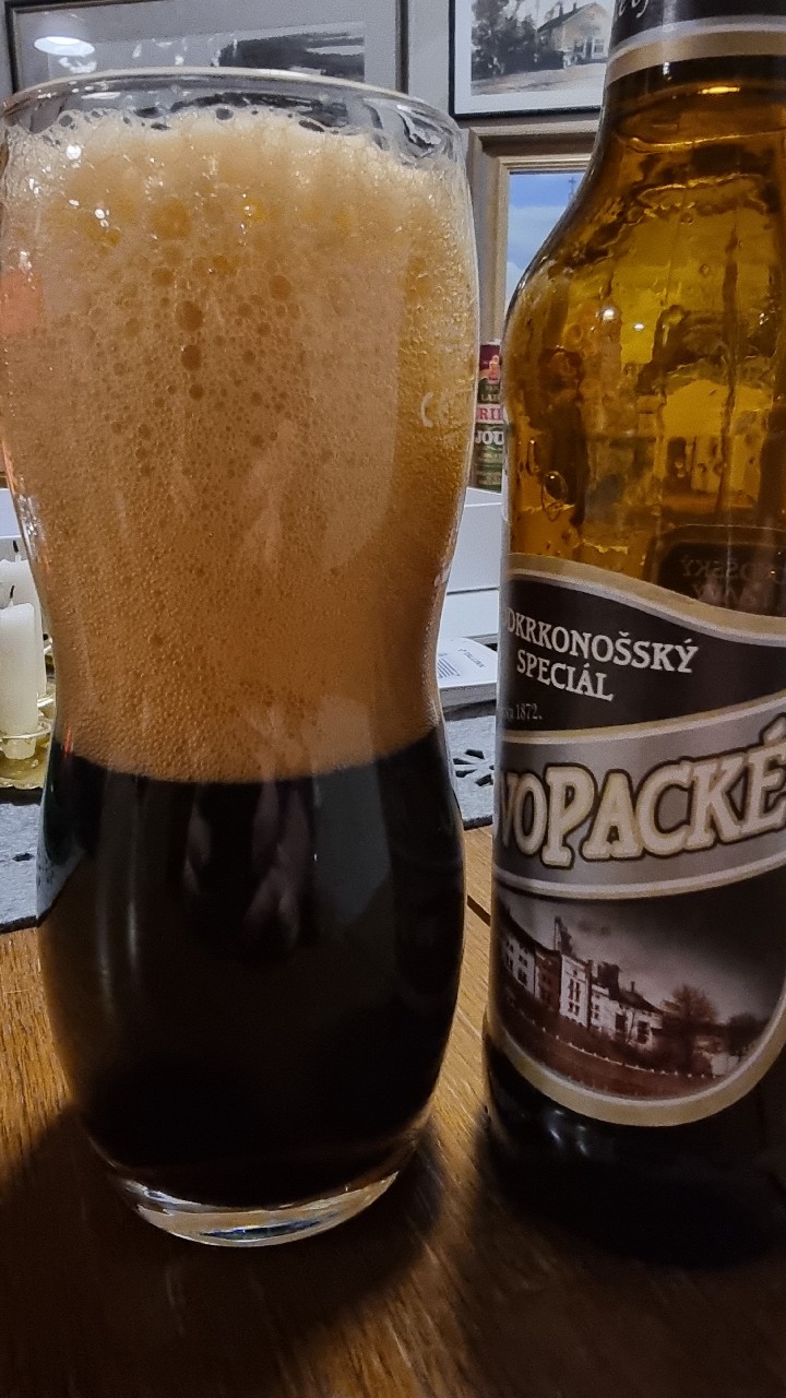 Novopacké Pivo Podkrkonošský Speciál Tmavý, Pivovar Nová Paka