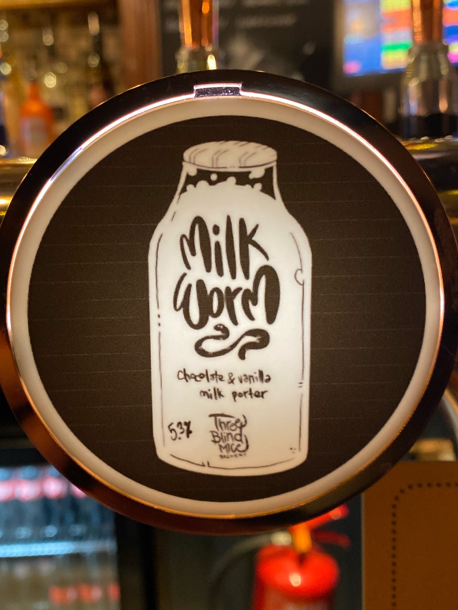 Milk Worm, Three Blind Mice Brewery