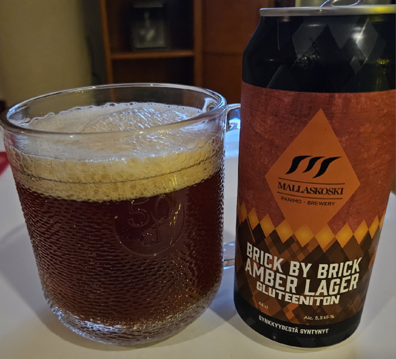 Brick By Brick Amber Lager, Finland