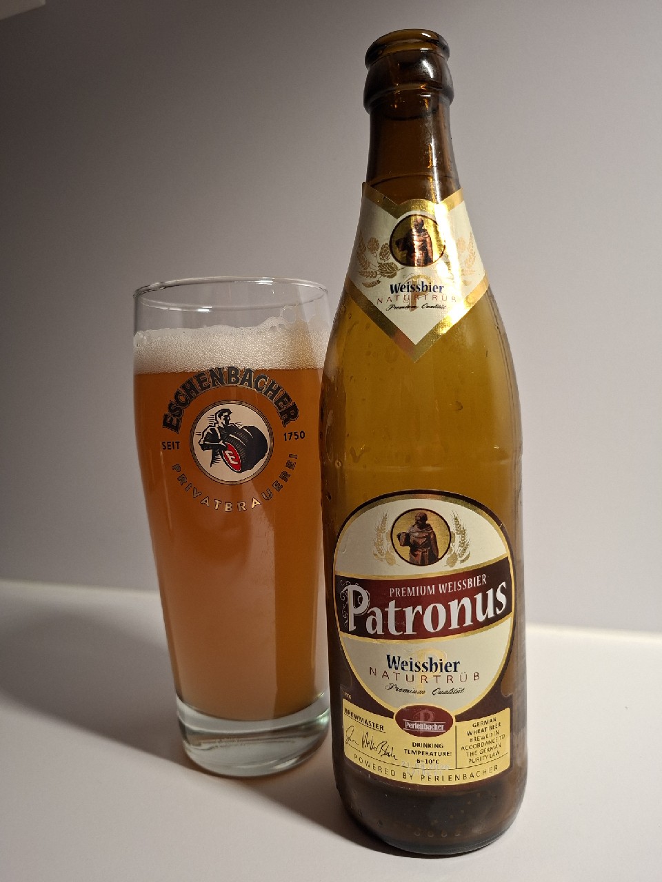 Patronus Premium Weissbier, Frankfurter Brauhaus (TCB Beverages)