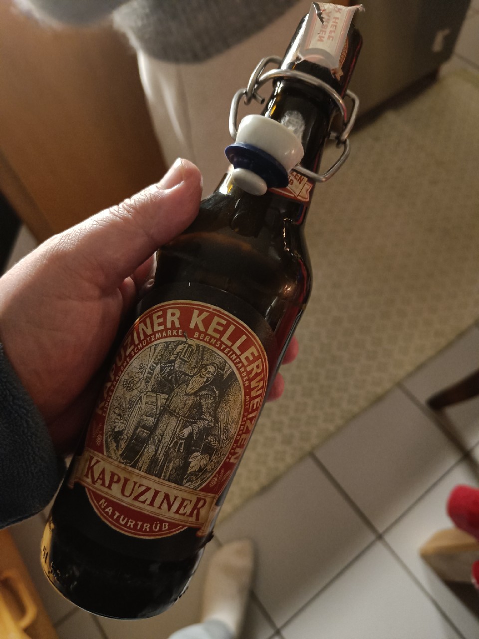 Kapuziner Kellerweizen, Kulmbacher Brauerei