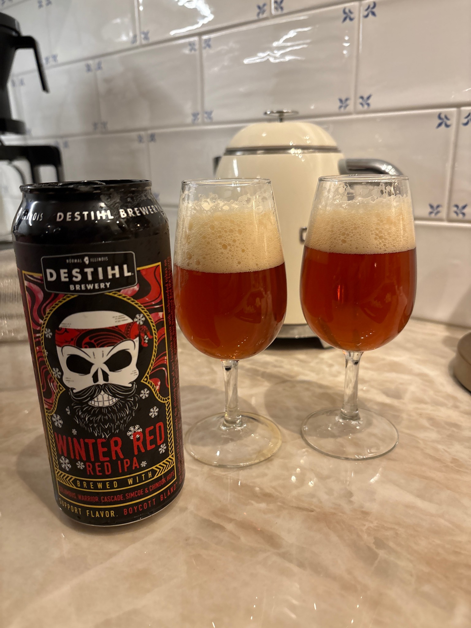 Deadhead IPA Series: Winter Red, Destihl Brewery