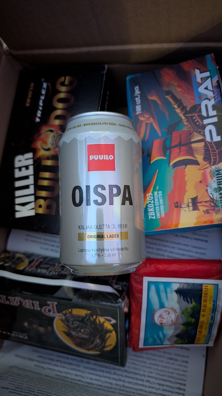 Oispa Original Lager, Finland
