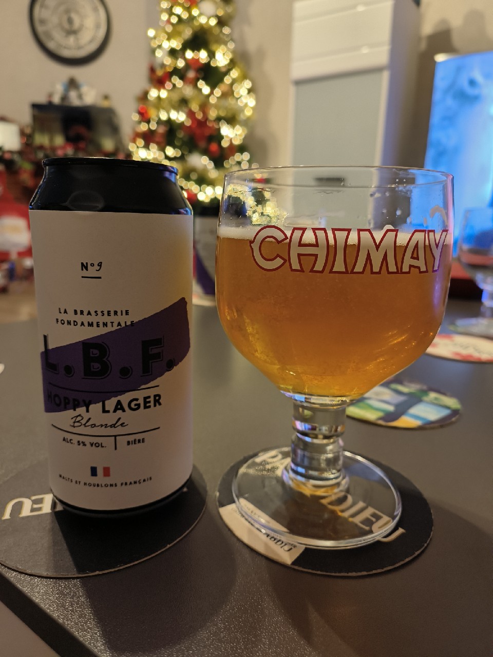 L.B.F. N°9 Hoppy Lager, La Brasserie Fondamentale (L.B.F.)