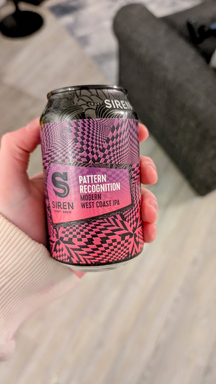 Pattern Recognition, Siren Craft Brew