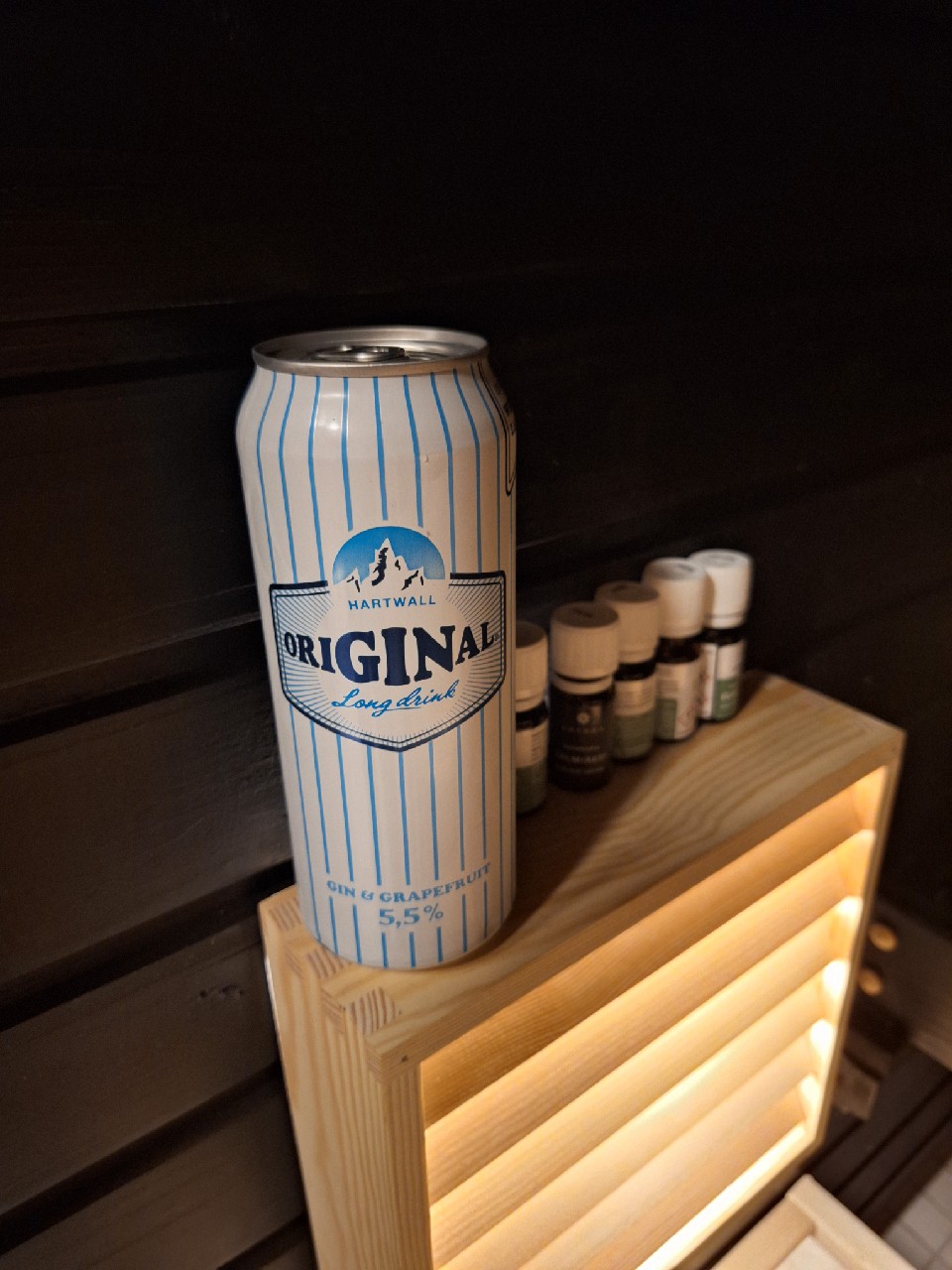 Original Long Drink White Label Grapefruit, Finland