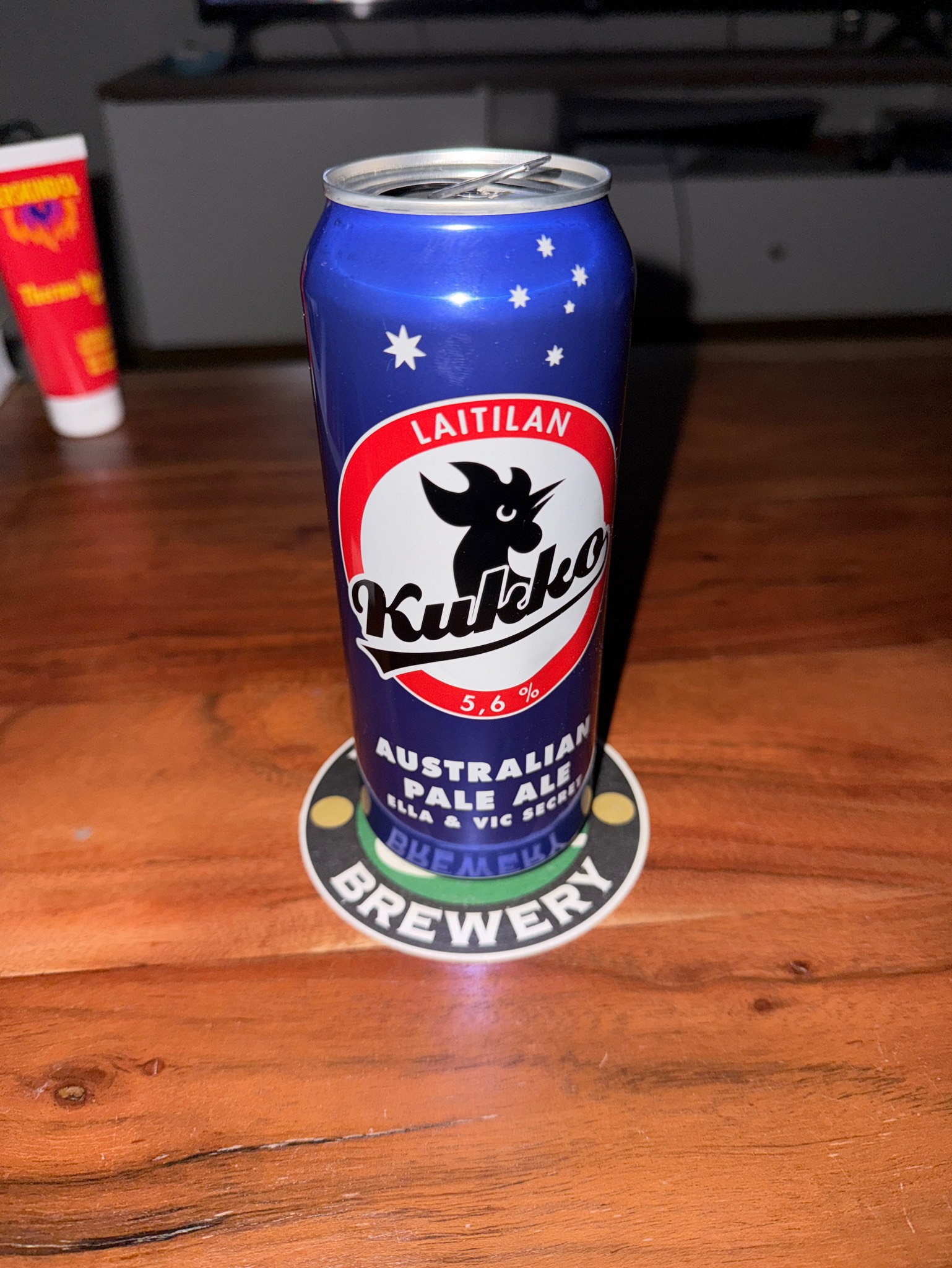 Kukko Australian Pale Ale, Laitilan Wirvoitusjuomatehdas