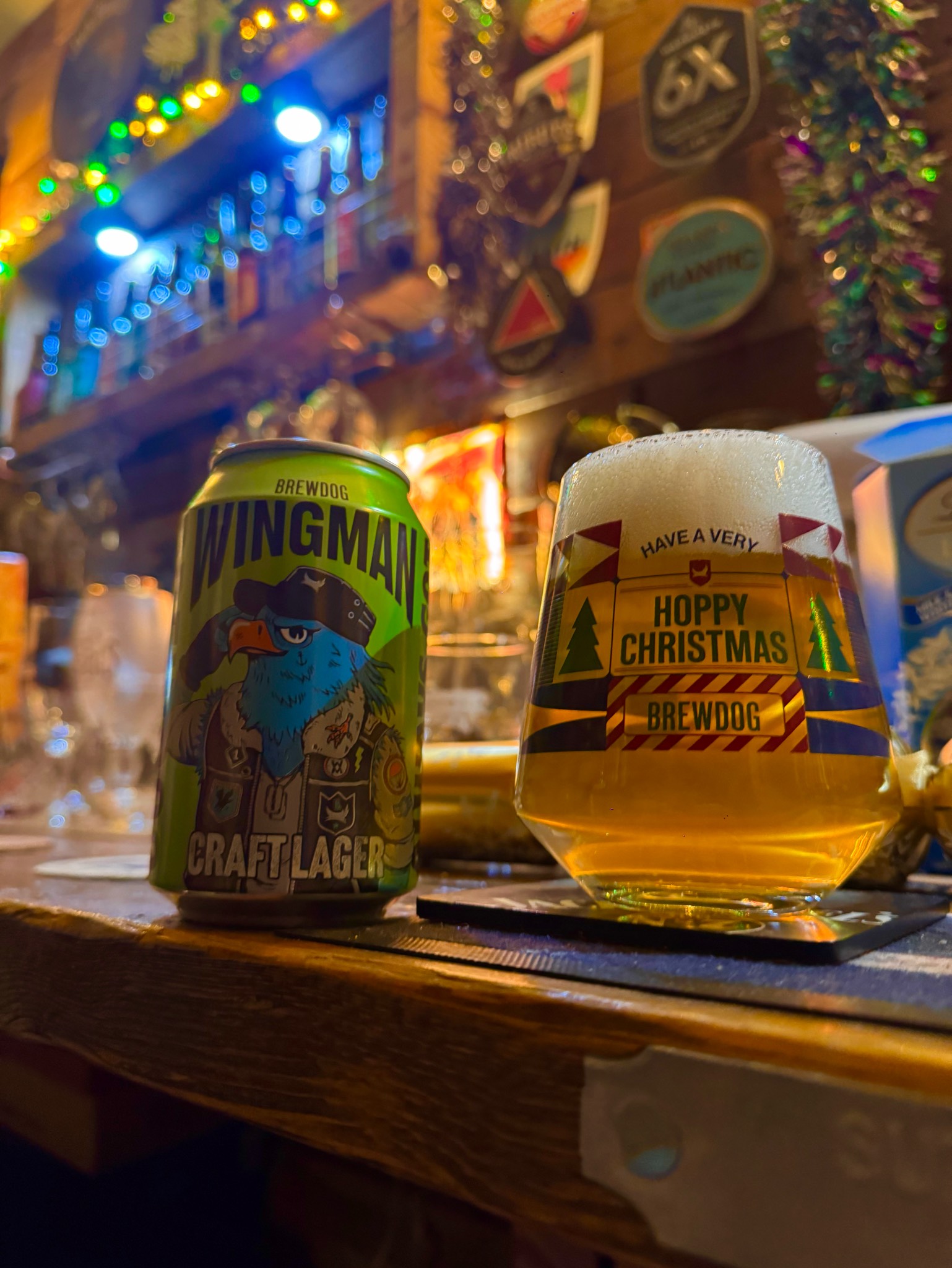 Wingman Craft Lager, Scotland