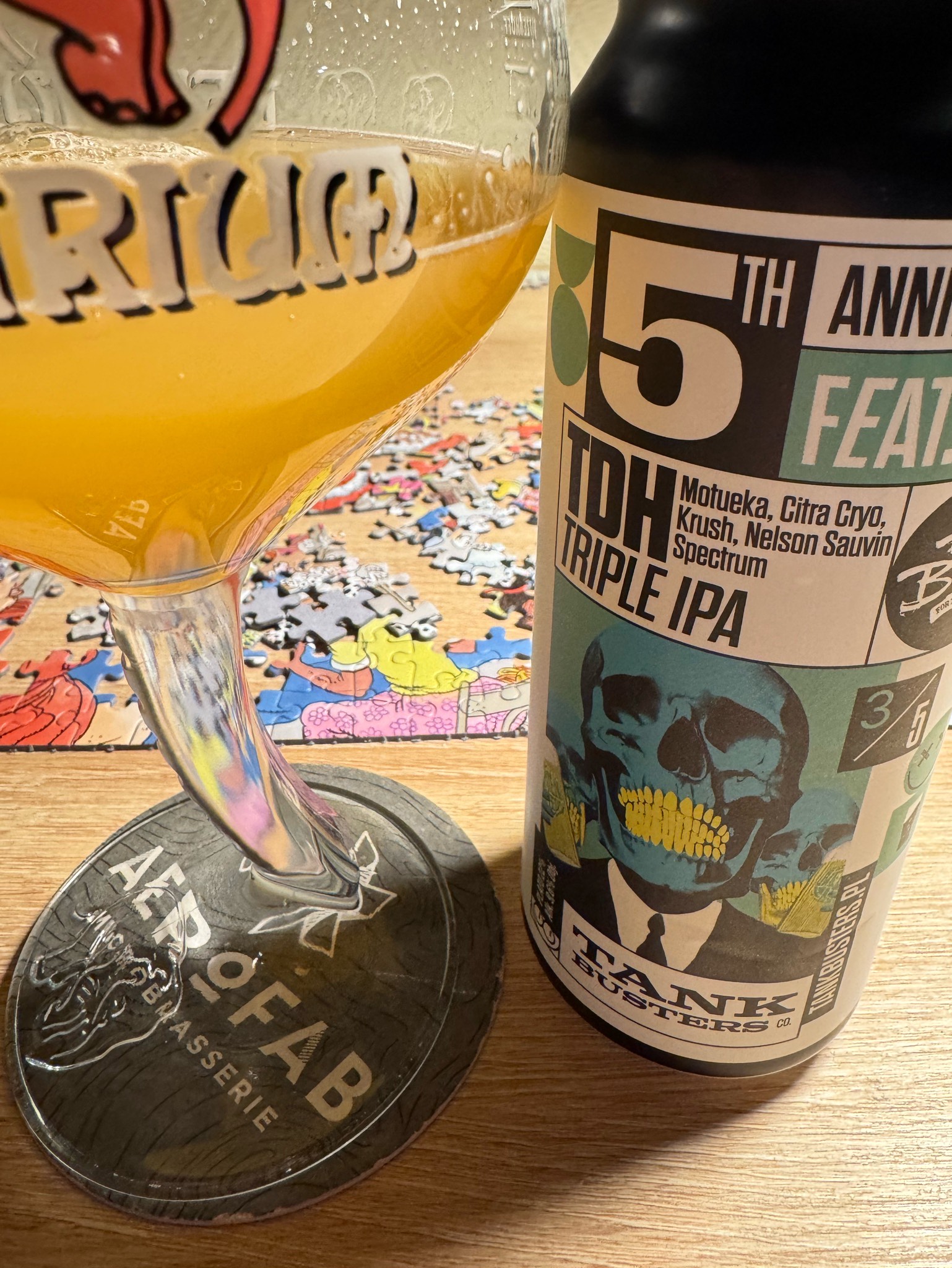 5th Anniversary 3/5 - TDH Triple IPA, TankBusters.Co