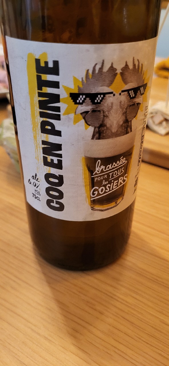 Coq En Pinte, Brasse Cour - Brasserie SBC