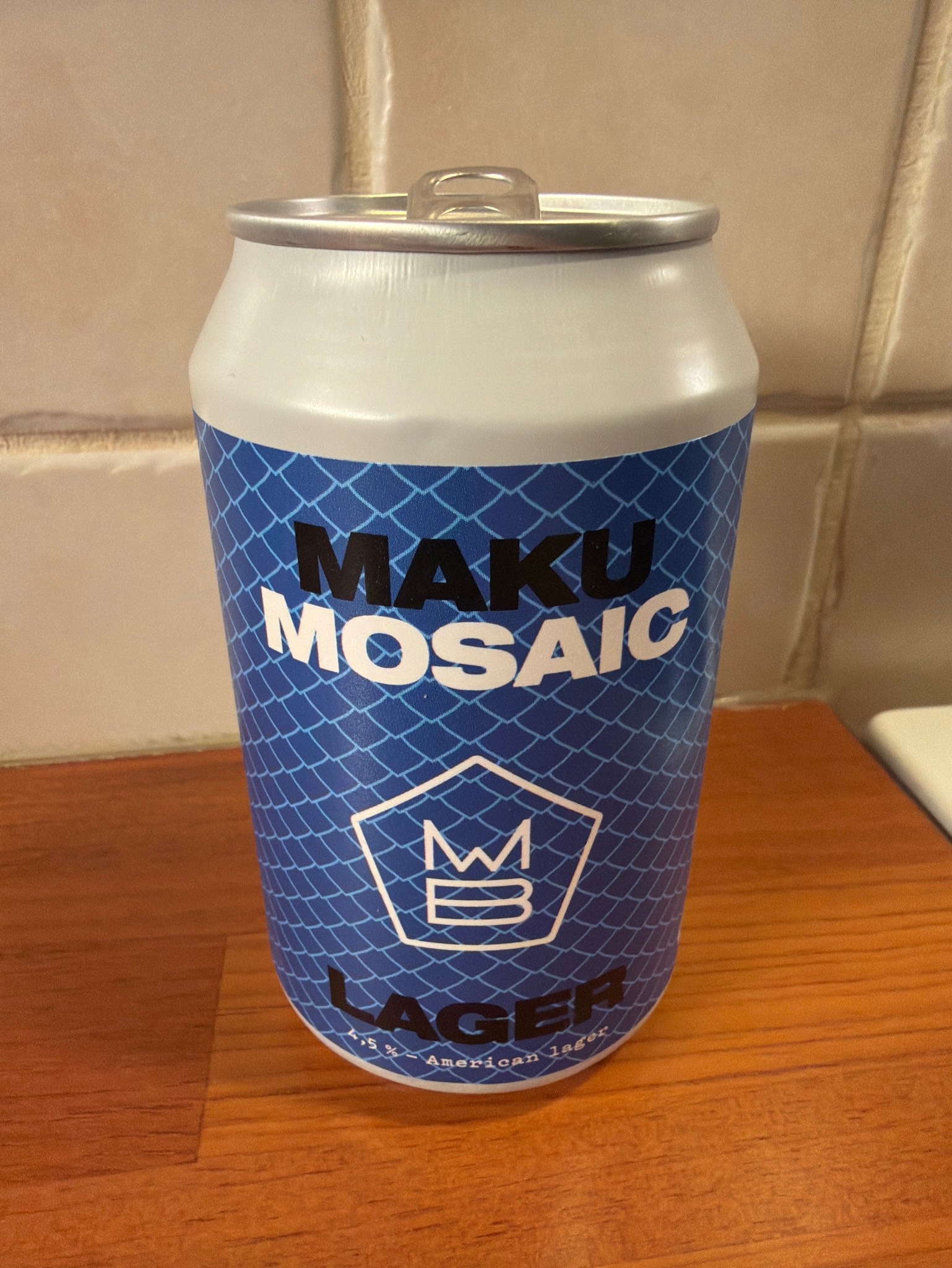 Mosaic Lager, Maku Brewing