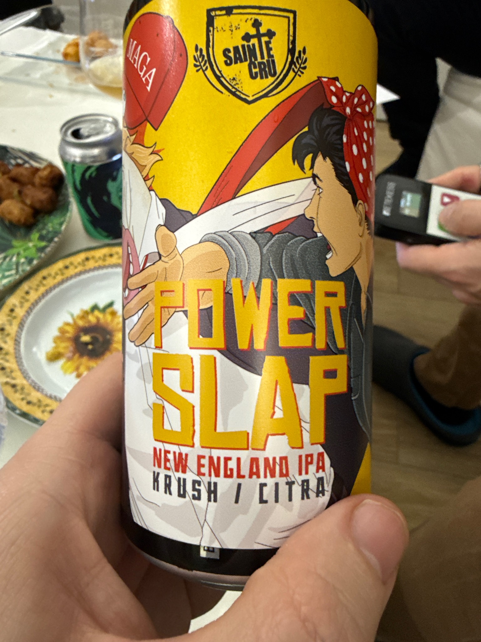 Power slap, Brasserie Sainte Cru