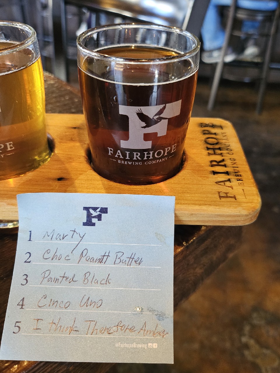 I Think Therefore I'm Amber, Fairhope Brewing Company