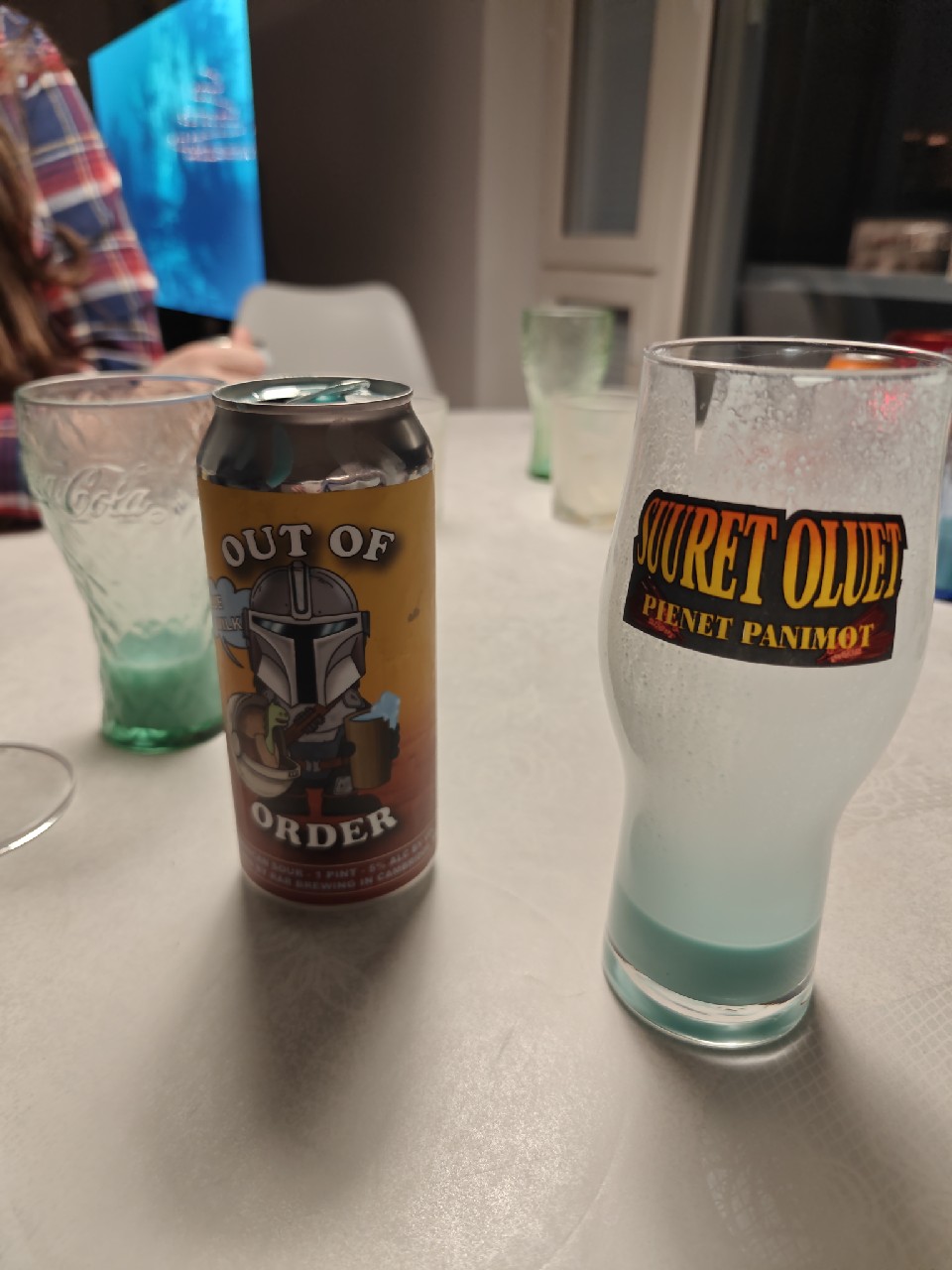 out of order: running splash punch, RAR Brewing