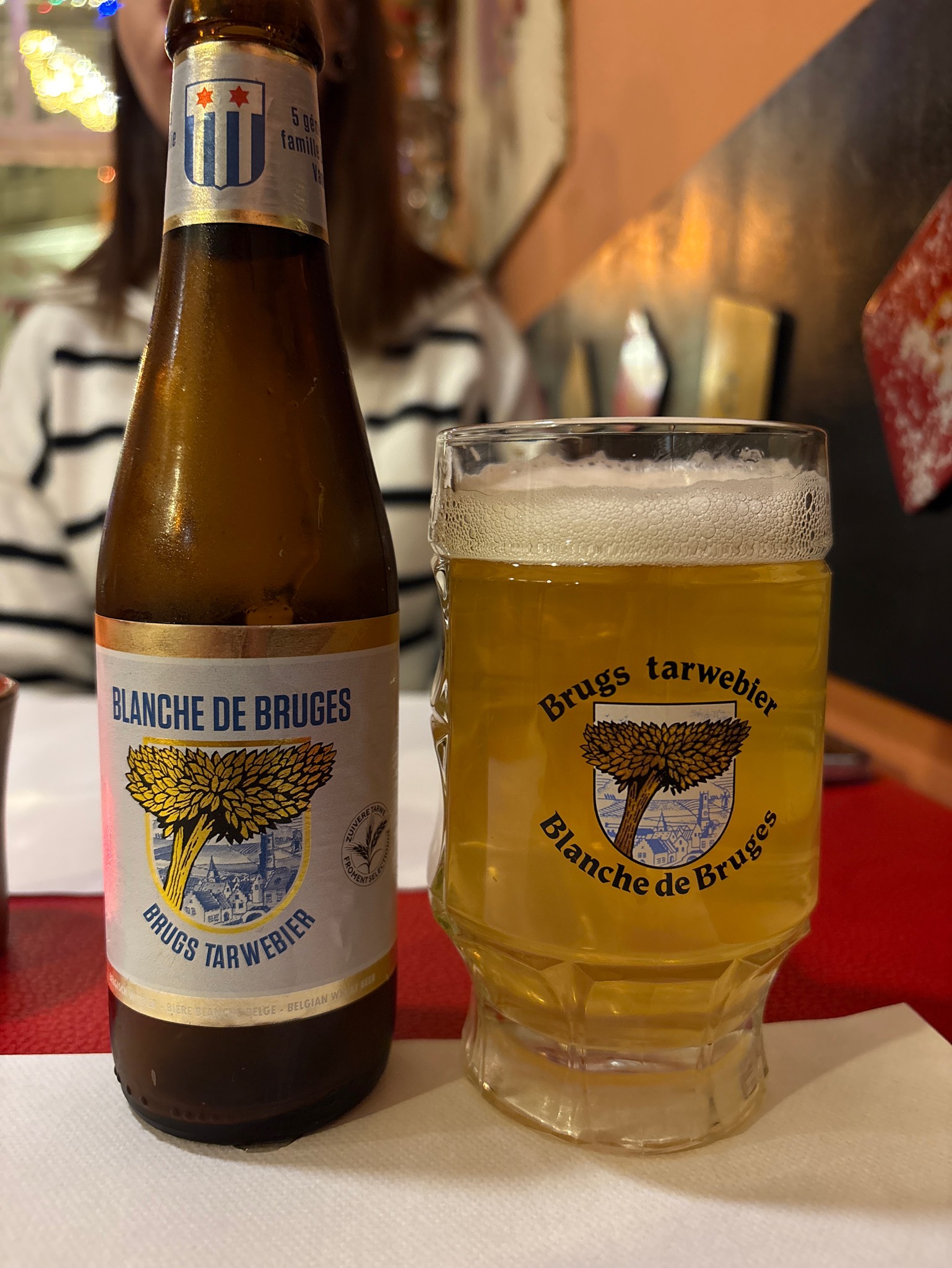 Brugs Tarwebier / Blanche de Bruges, Brouwerij De Halve Maan