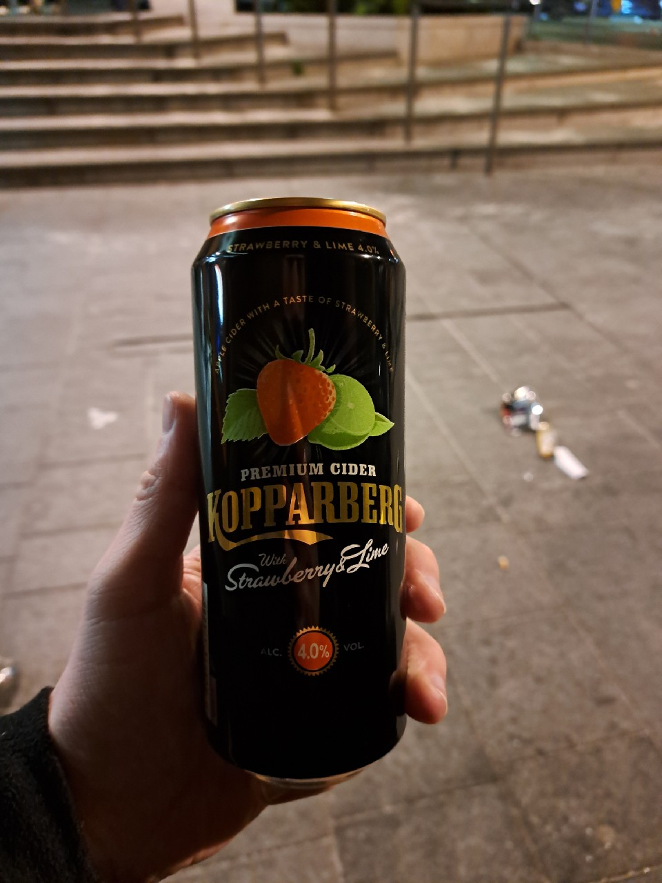 Kopparberg Strawberry & Lime, Sweden