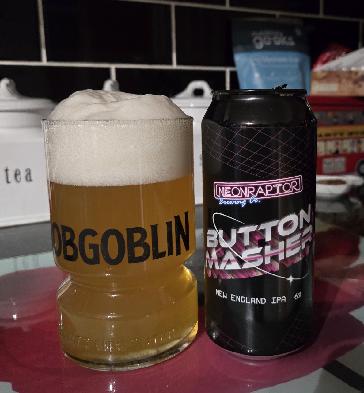 Button Masher, Neon Raptor Brewing Co.