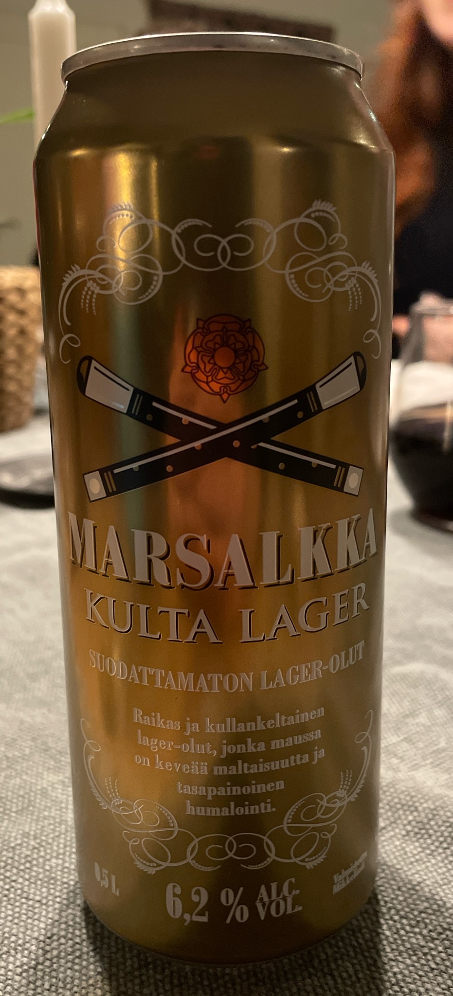 Marsalkka Kulta Lager, Finland