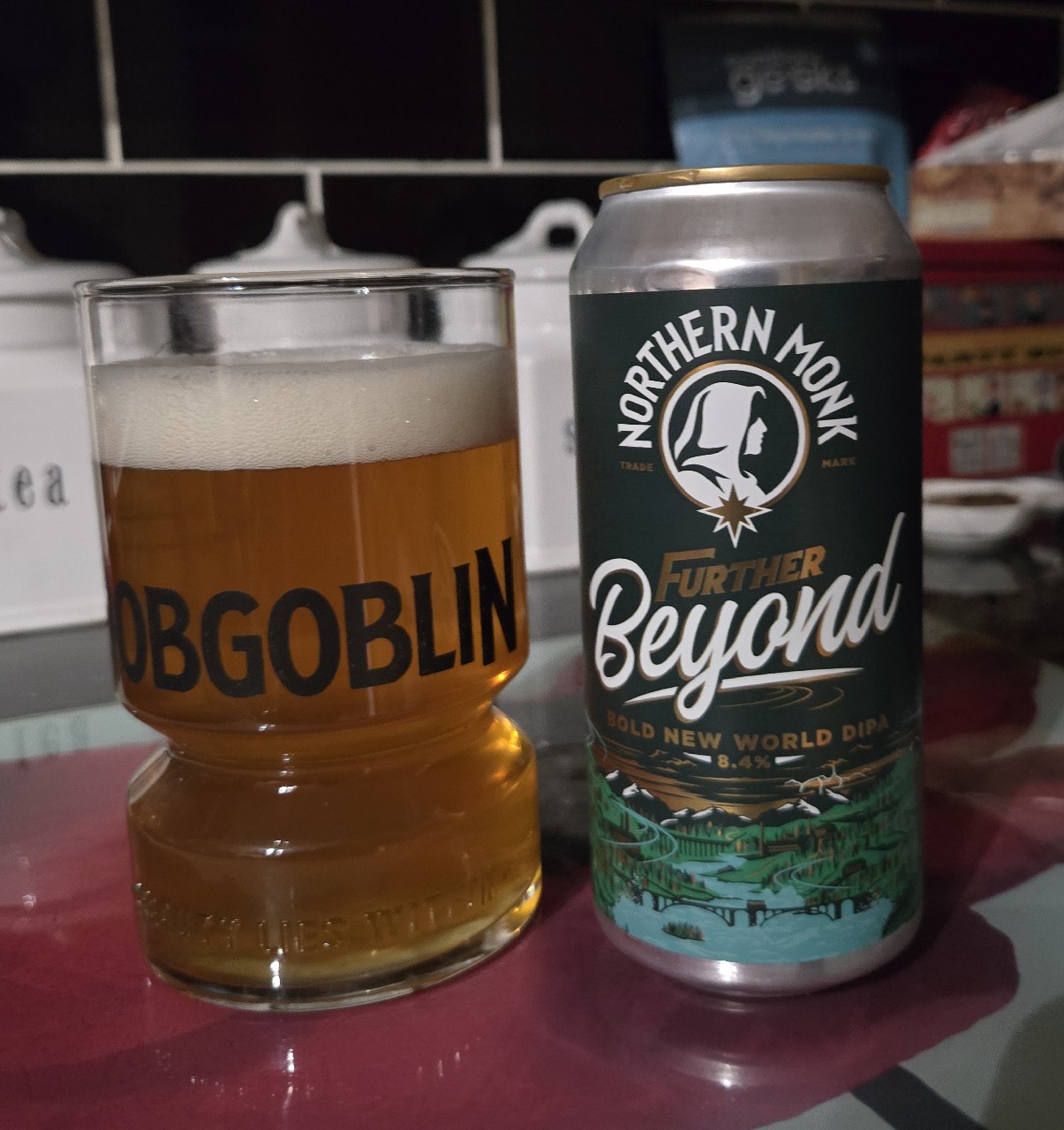 further beyond, England