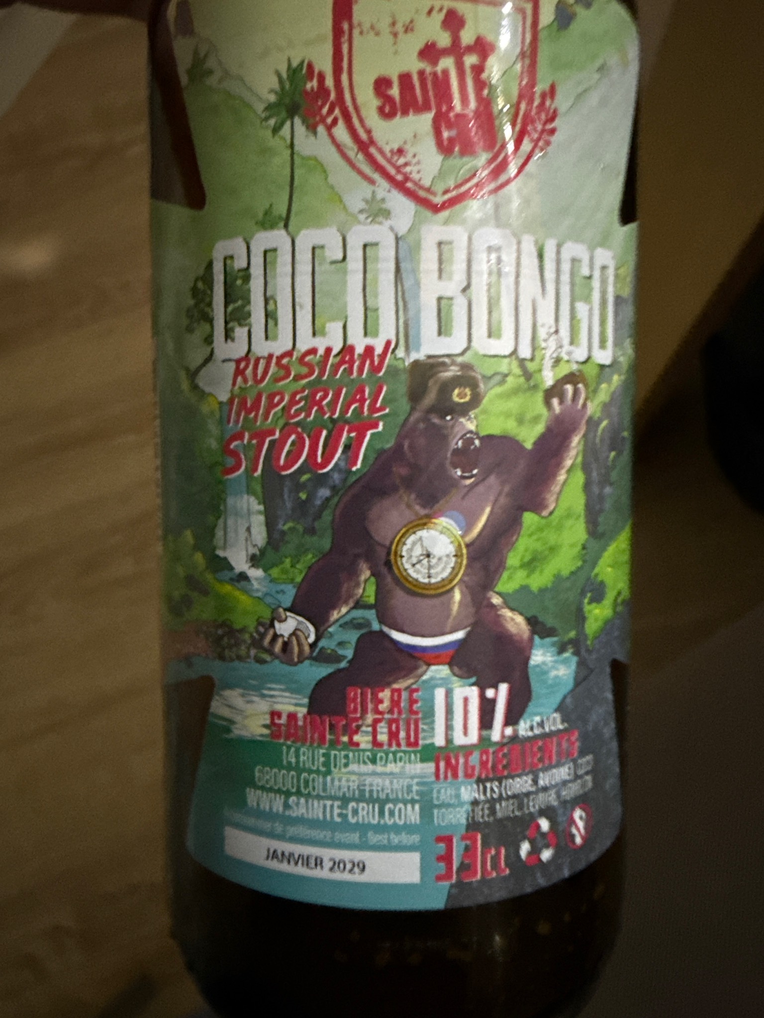 Coco Bongo, Brasserie Sainte Cru
