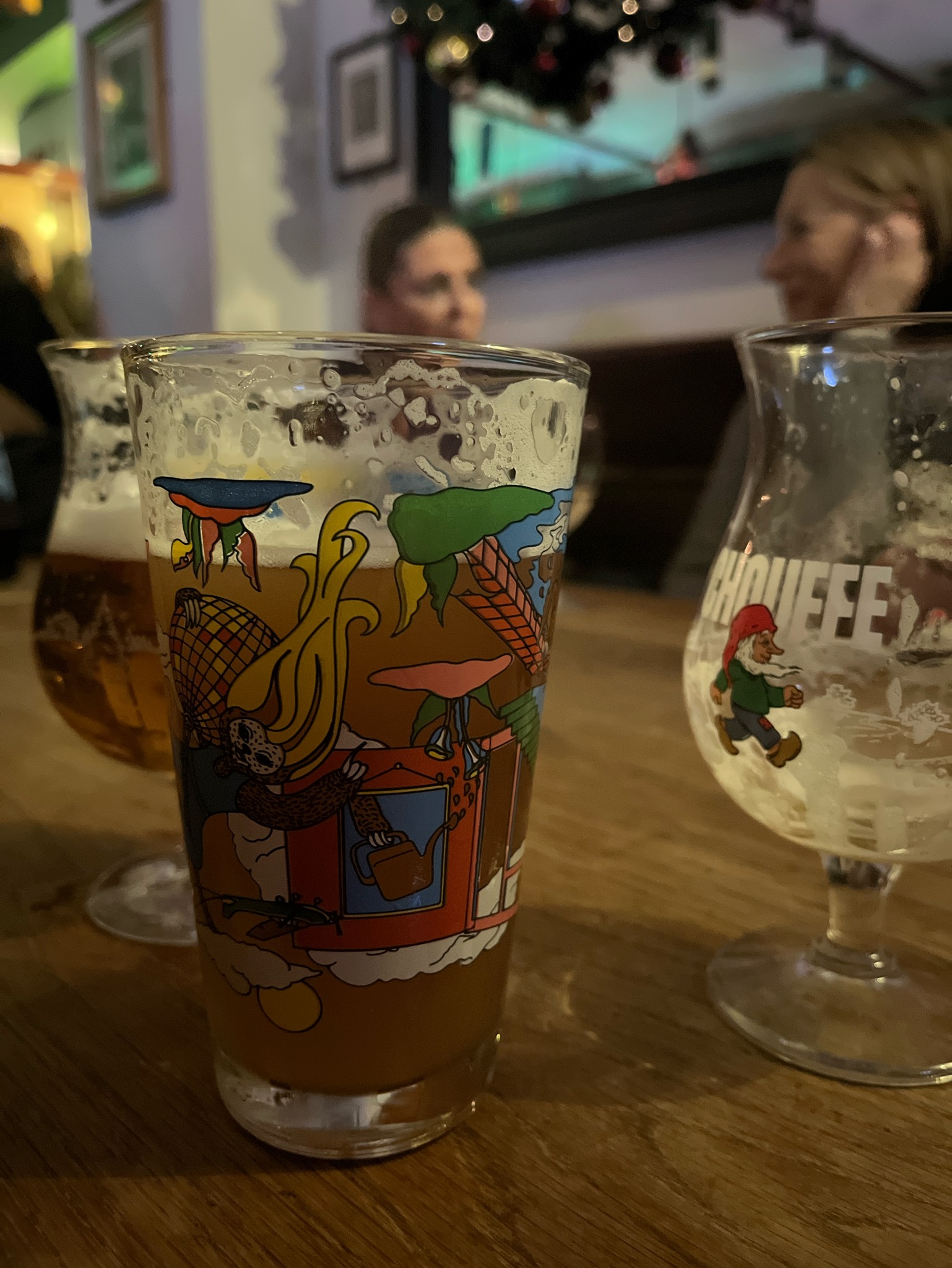 Disco Daisy blond, Ondersteboven