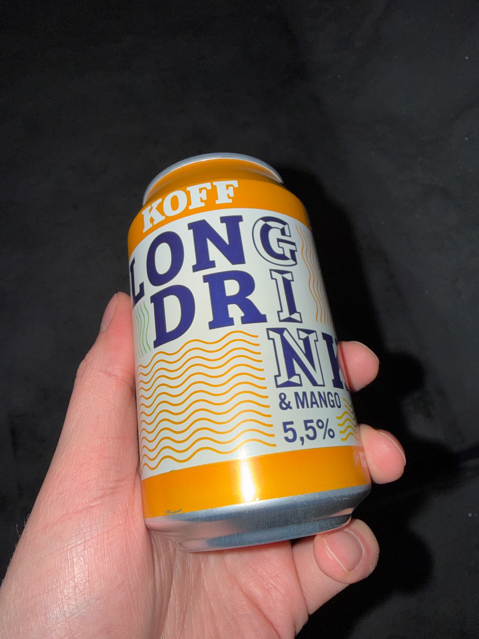 KOFF Long Drink Gin & Mango, Sinebrychoff (Carlsberg Group)