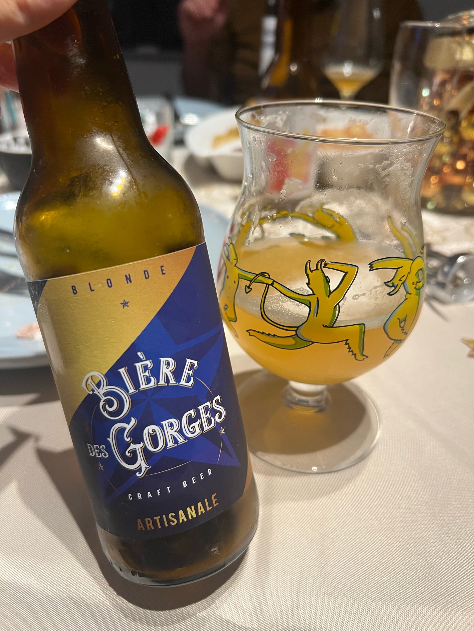 Bière Des Gorges Blonde Originale, France