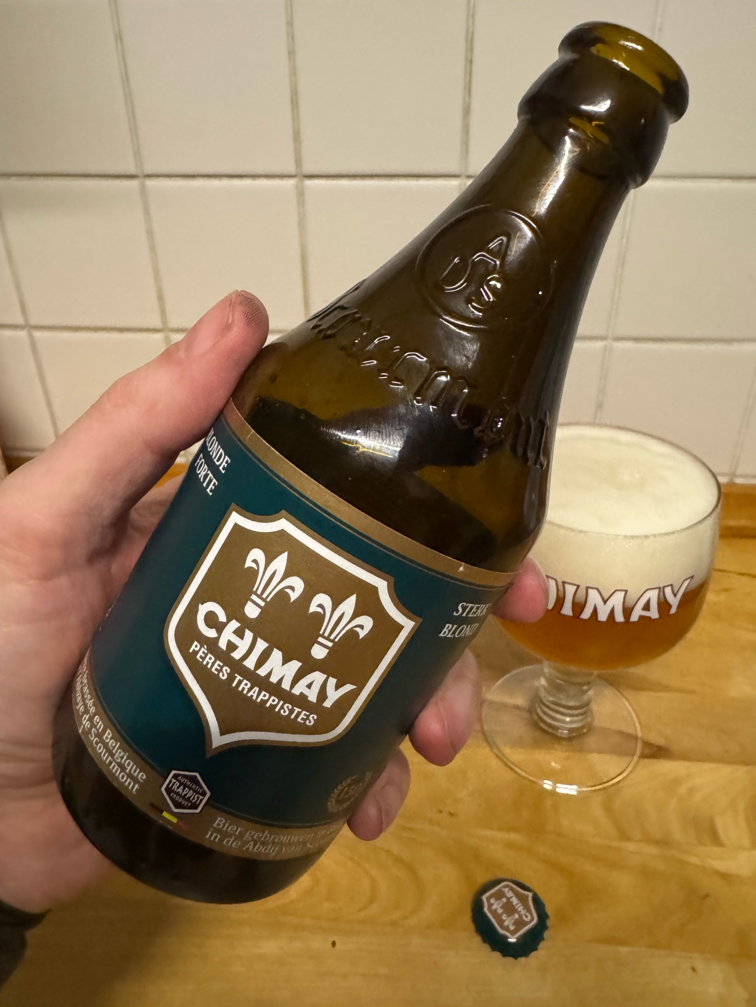 Chimay Blonde Forte | Strong Blond | 150 | Verte | Green, Belgium