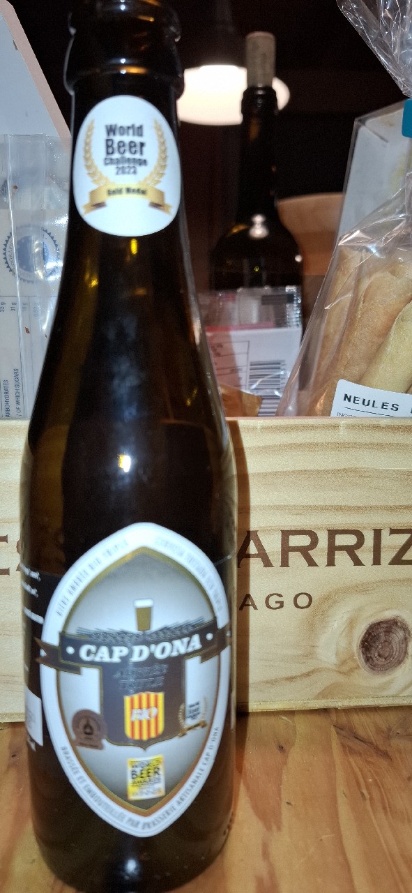 Cap D'Ona Ambrée Triple, Brasserie Cap D'Ona