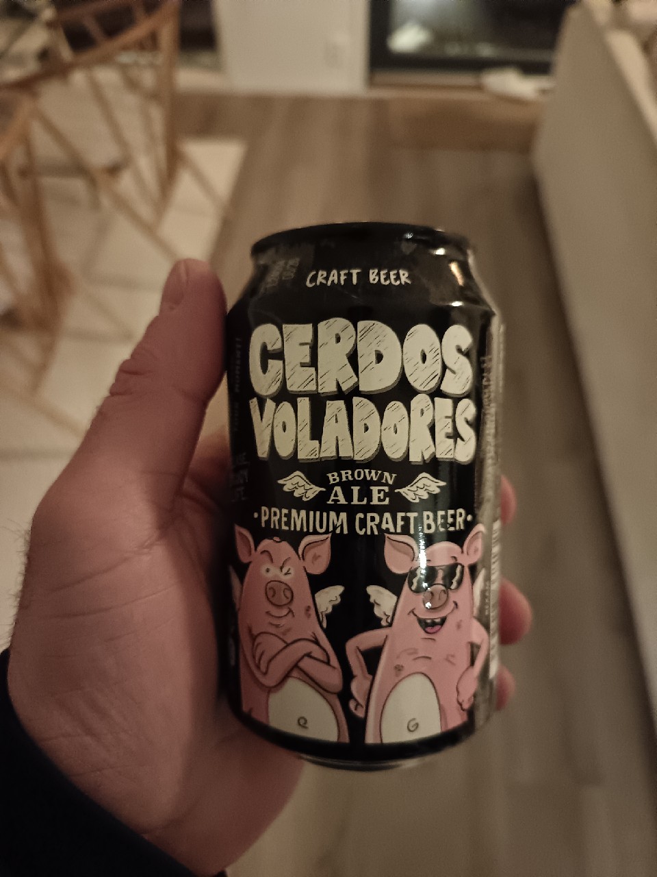 Cerdos Voladores Brown Ale, Spain