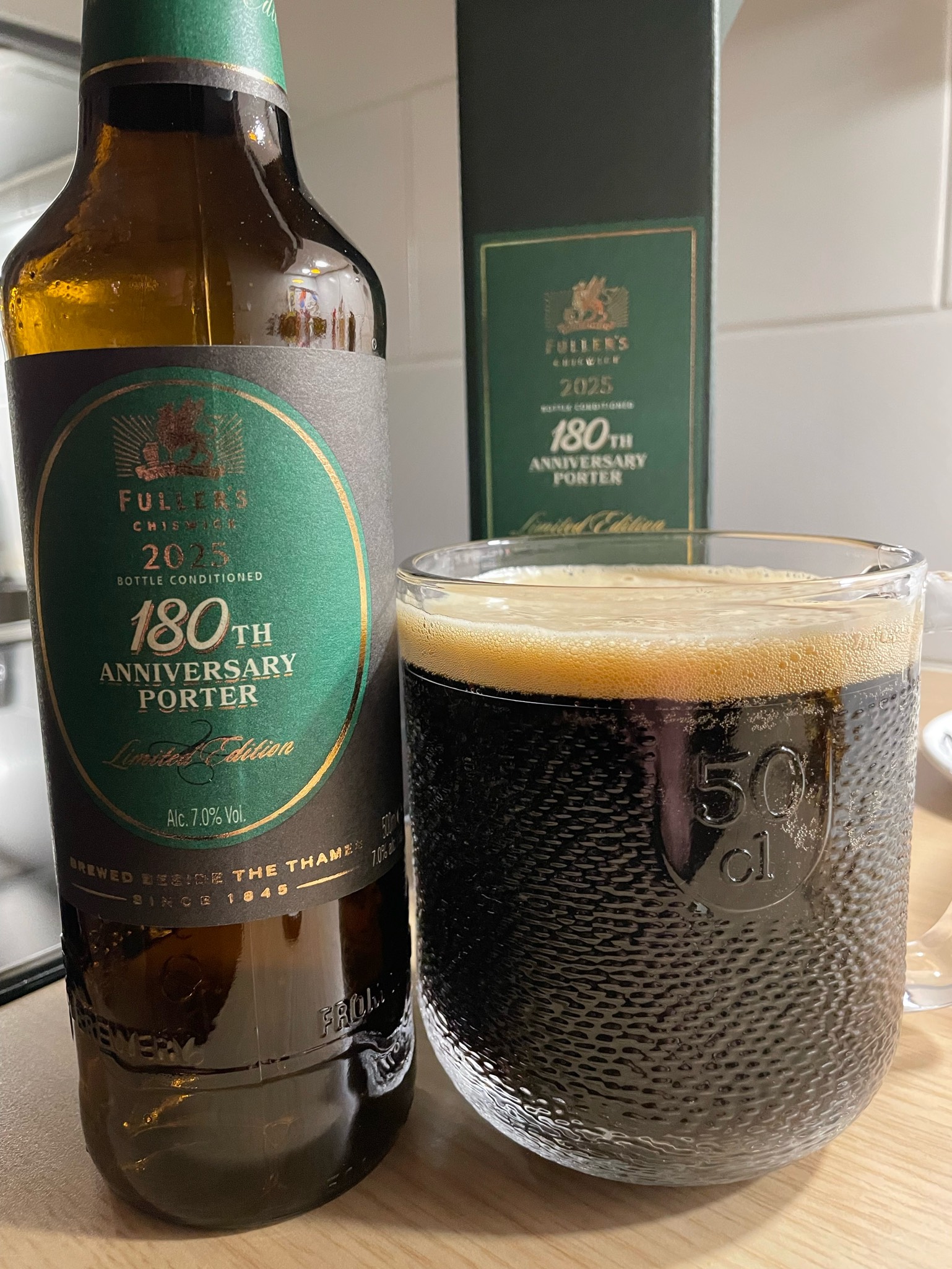 180th Anniversary Porter, Fuller's Griffin Brewery (Asahi Breweries)