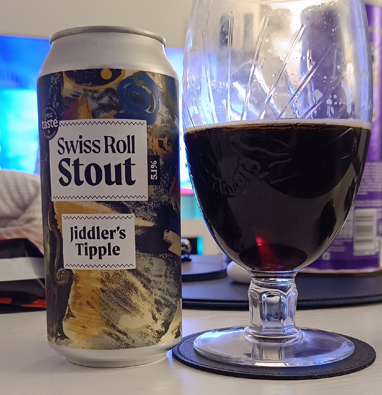 Swiss Roll Stout, Jiddler's Tipple