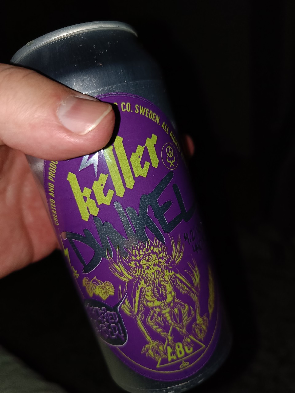 Keller Dunkel, Sweden