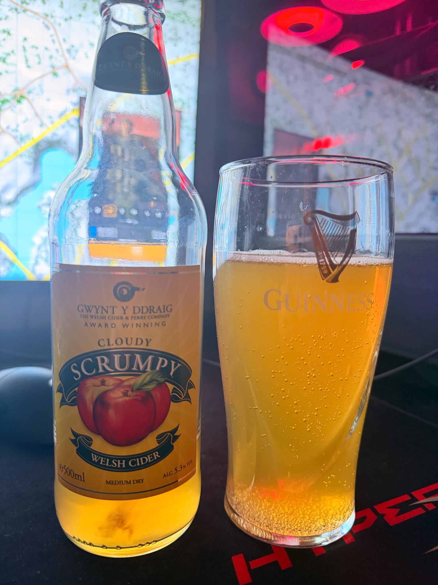 Farmhouse Cloudy Scrumpy Welsh Cider, Gwynt Y Ddraig