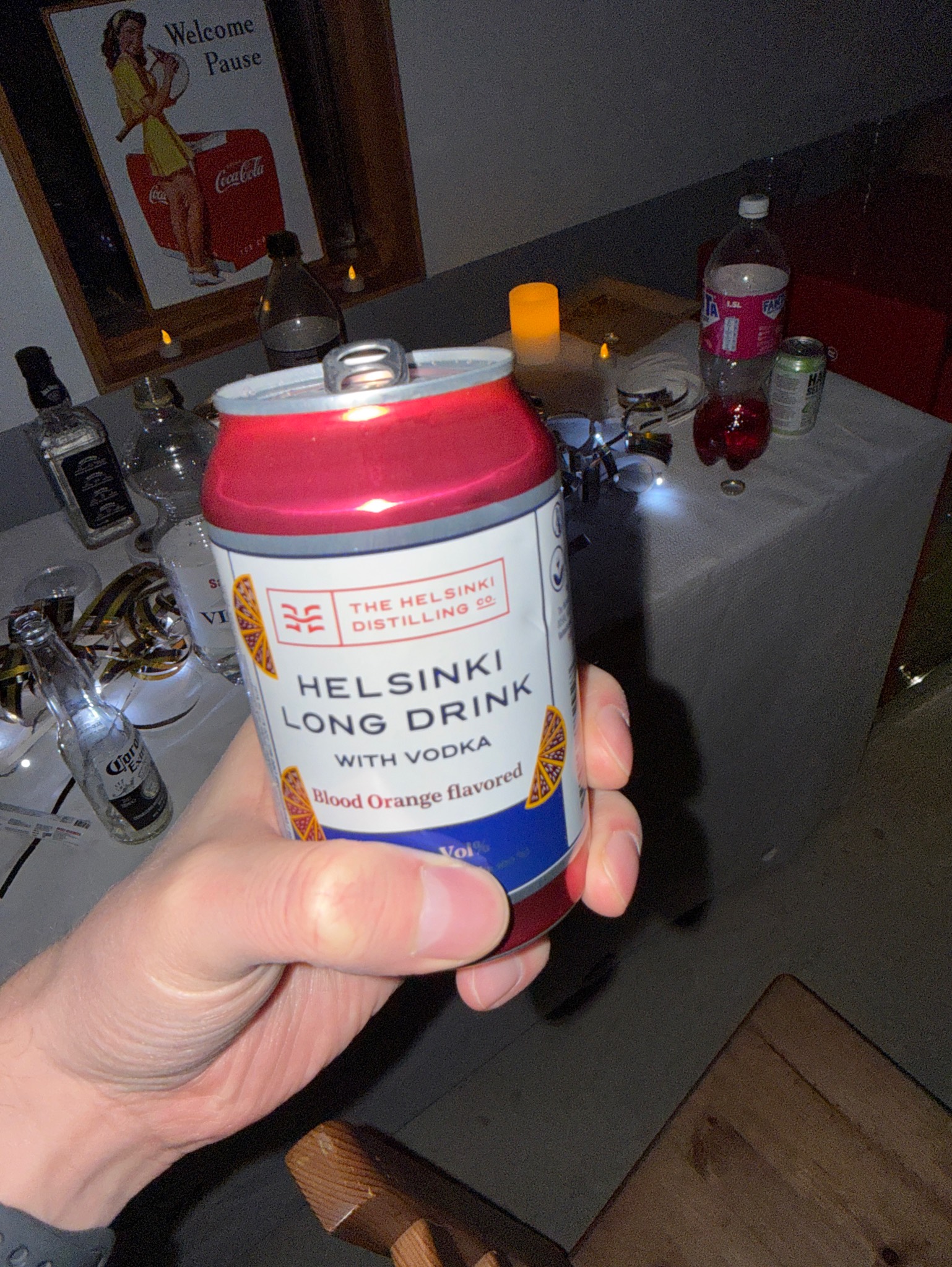 Helsinki Long Drink: Vodka & Blood Orange, The Helsinki Distilling Co. (Olvi)